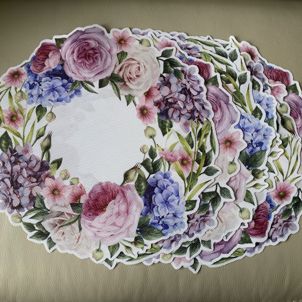 Hydrangea placemats - Picture 2 of 4